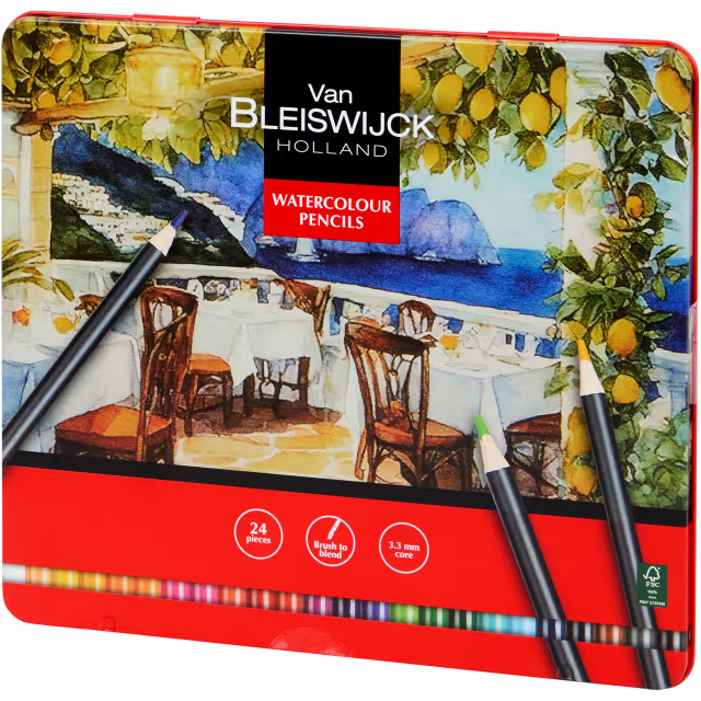 Creioane acuarelă Van Bleiswijck