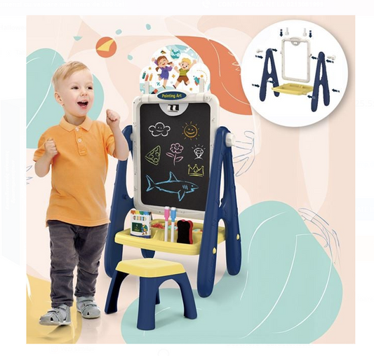 Tabla Educativa cu Scaunel 69cm