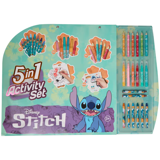 Set de activități și de colorat 5 în 1