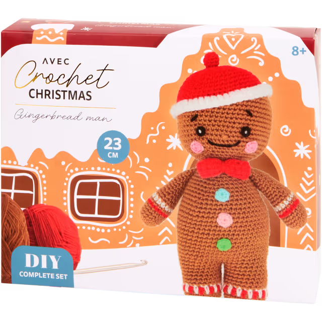 Kit de croșetat figurină de Crăciun