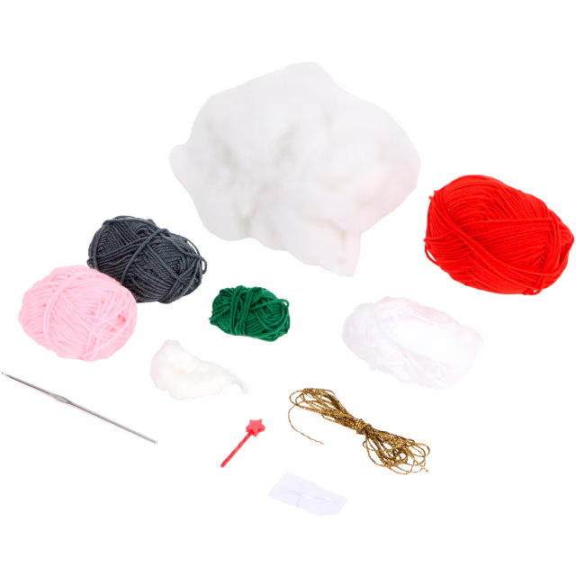 Kit de croșetat figurină de Crăciun