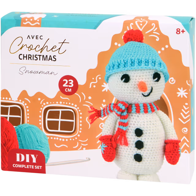 Kit de croșetat figurină de Crăciun