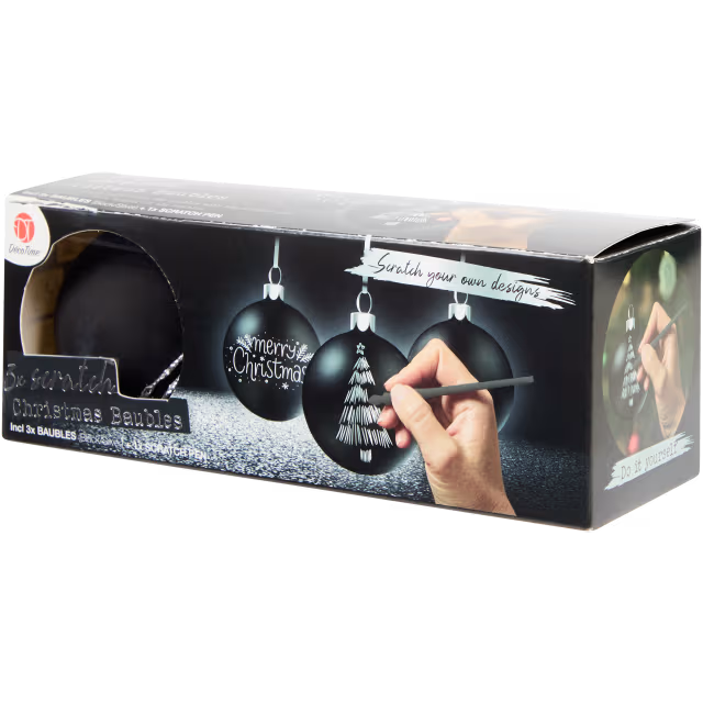 Globuri de Crăciun răzuibile