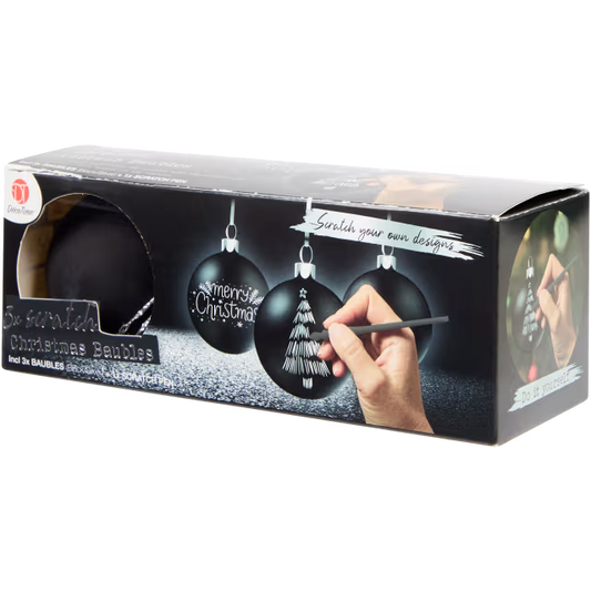 Globuri de Crăciun răzuibile