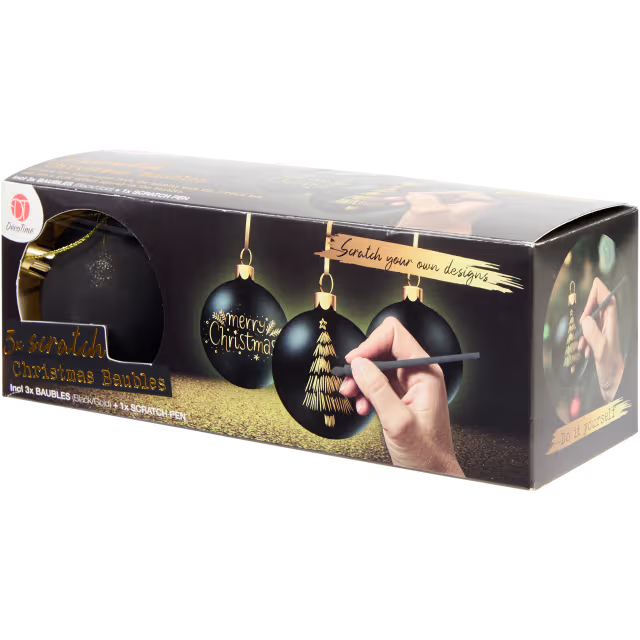 Globuri de Crăciun răzuibile