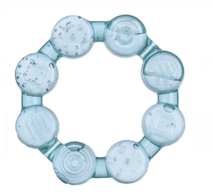 Jucarie de Dentitie Inel Ciel cu Apa 10cm