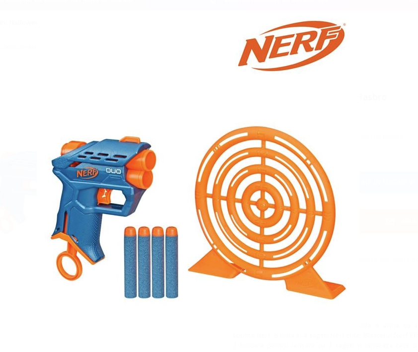Set Arma & Tinta Nerf Elite 2.0 - Hasbro